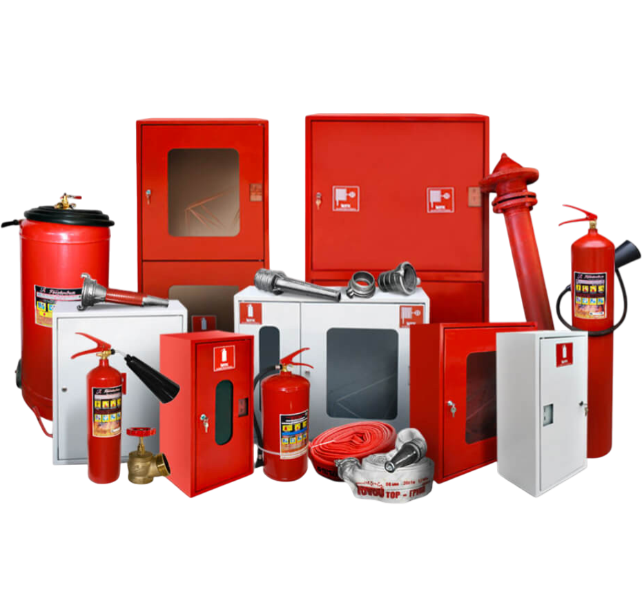 Пожарное оборудование и инвентарь