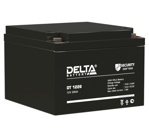 Свинцово-кислотный аккумулятор Delta DT 1226
