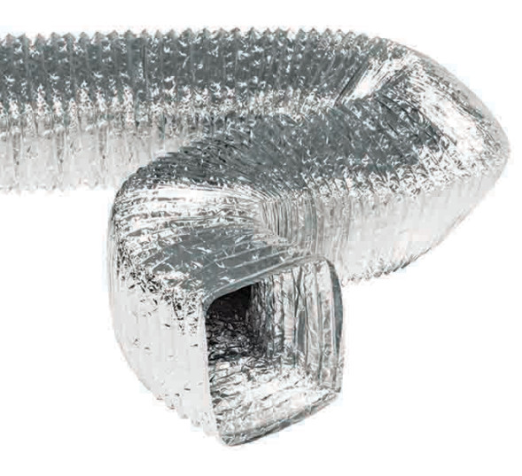 Неизолированные прямоугольные алюминиевые воздуховоды ALUAFS RECTANGULAR