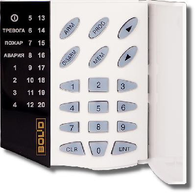 Пульт контроля и управления светодиодный С2000-КС
