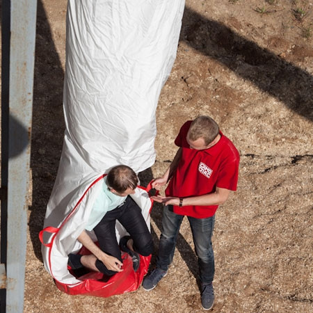 Рукав спасательный пожарный спиральный Самоспас (3/4/.../20 этаж)