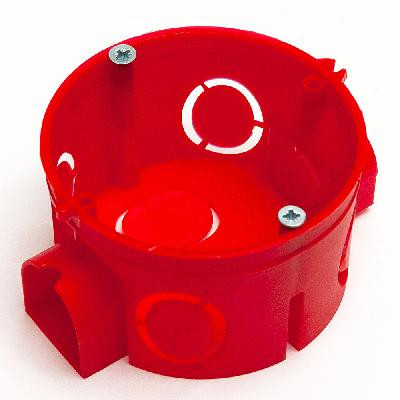 Коробка установочная 64х40 с саморезами (80-0500 С)