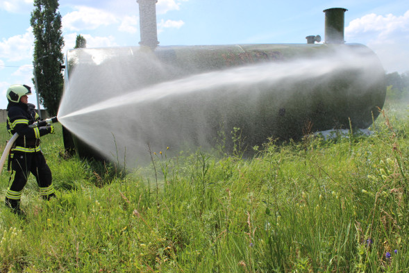 Пожарный ствол ОРТ-50 A с ОРТ-50А-ГПC