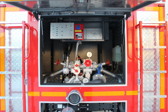 Автоцистерна пожарная АЦ 1,6 -40 (33086)Л