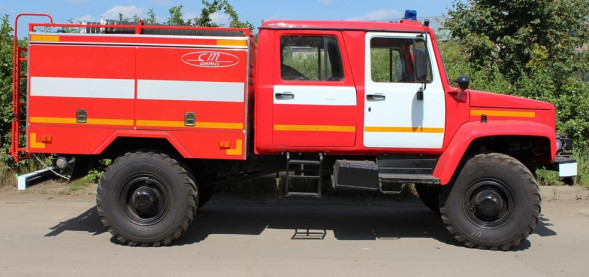 Автоцистерна пожарная АЦ 1,0 -40 (33086)Л
