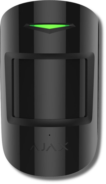 Извещатель охранный оптико-электронный комбинированный радиоканальный Ajax CombiProtect (black)