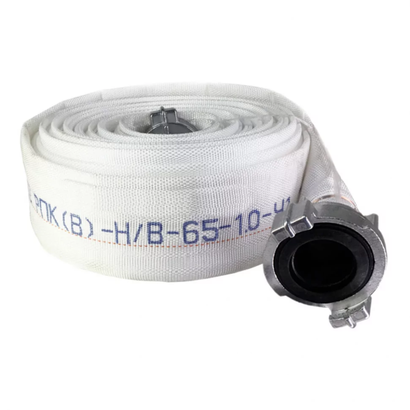 Рукав пожарный РПК(В)-65-1,0-УХЛ1 с головками ГР-65а-пл  (10±1м)