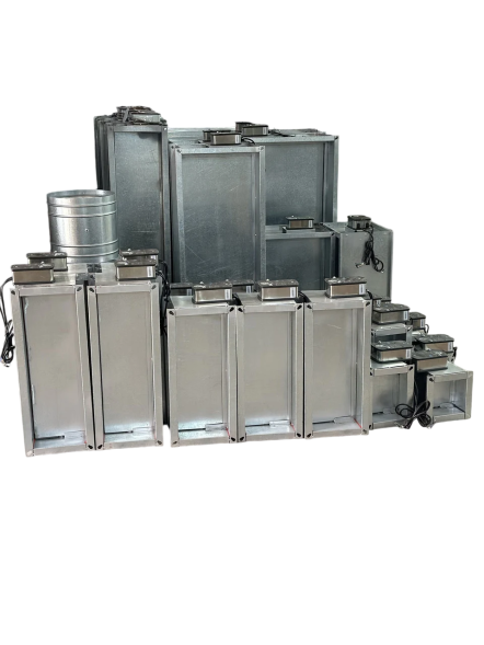 Клапан противопожарный комбинированный код-1м d-300х150 с приводом МВ BIF 230