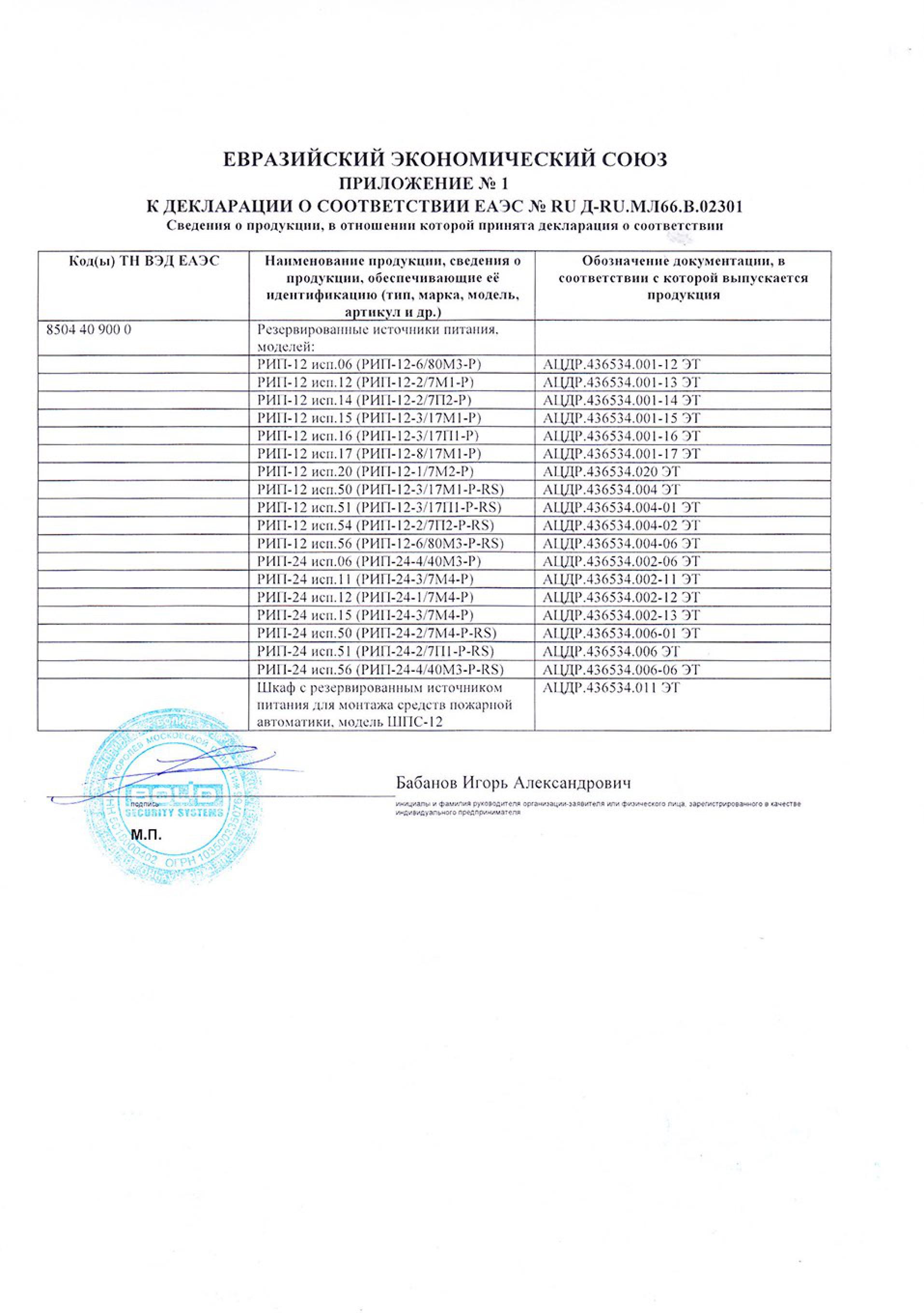 Приложение