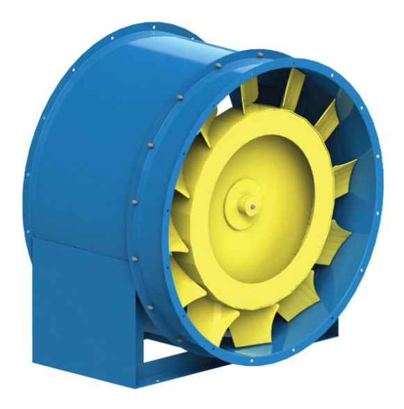 Вентиляторы осевые для подпора воздуха ВО 30-160