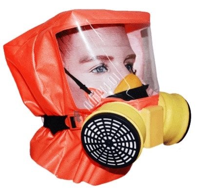 Универсальный фильтрующий малогабаритный самоспасатель (УФМС) «Шанс» -Е (фильтры ФСЭ-С) п/м