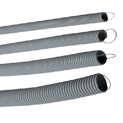 Труба ПВХ строительная серая D=50 Труба гофрированная с протяжкой