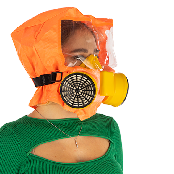 Самоспасатель универсальный фильтрующий (УФМС) "Шанс"-Е (фильтры ФСЭ-С) п/м с салфеткой Эплан