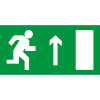 Знак E11 Направление к эвакуационному выходу прямо (Пленка 150х300 мм)