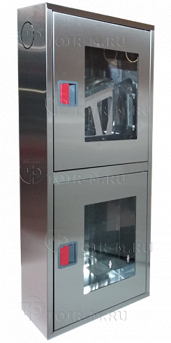 Шкаф пожарный из нержавеющей стали ШПК-320 НО (навесной открытый)