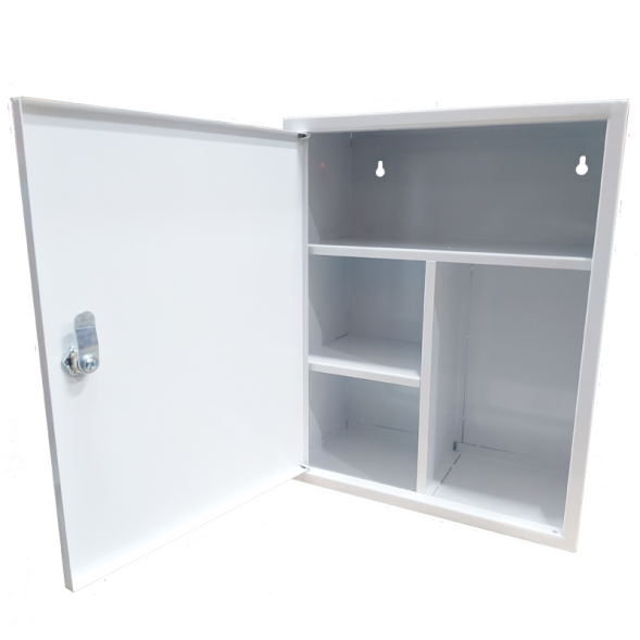 Аптечка первой помощи ФЭСТ 1064 для оснащения промышленных предприятий (металлический шкаф 380х160х300 мм) №7.3