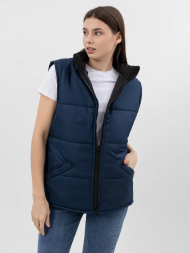 Жилет универсальный с удлинённой спинкой, синий