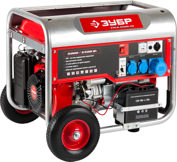 Генератор бензиновый ЗЭСБ-5500-ЭН
