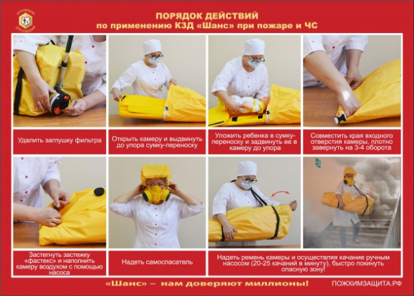 Камера защитная детская (КЗД) «Шанс»