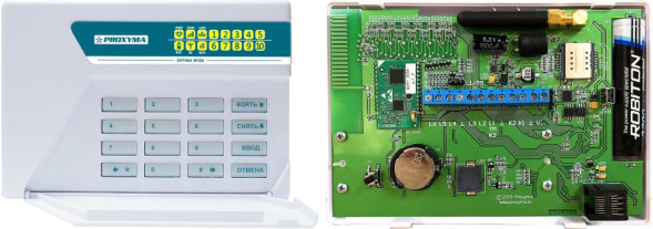Объектовый прибор с встроенными GSM, РПП Астра РИ-М W-500 Optima