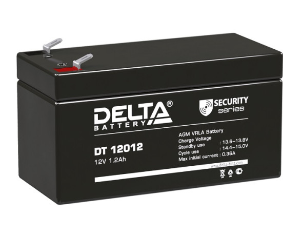 Свинцово-кислотный аккумулятор Delta DT 12012